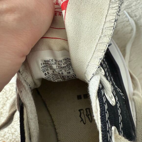 Converse Run Star Hike Platform Canvas Low Top Lace Up Sneakers - Picture 5 of 5